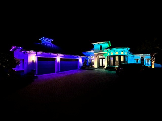 color changing permanent lighting